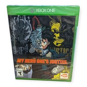 My Hero One's Justice Xbox One Bandai Namco Fighting Game New Sealed 2018